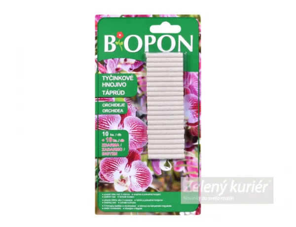 Tyčinkové hnojivo Biopon pre orchidey, [K-①]