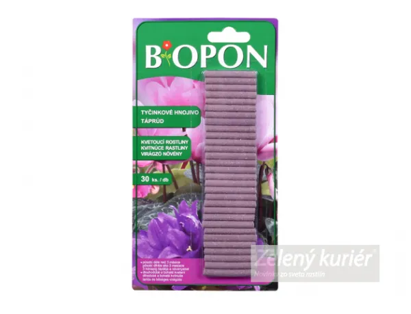 Tyčinkové hnojivo Biopon pre kvitnúce rastliny, [K-①]