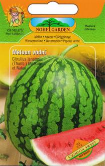 Melón vodový,Crimson Sweet,/Citrullus lanatus