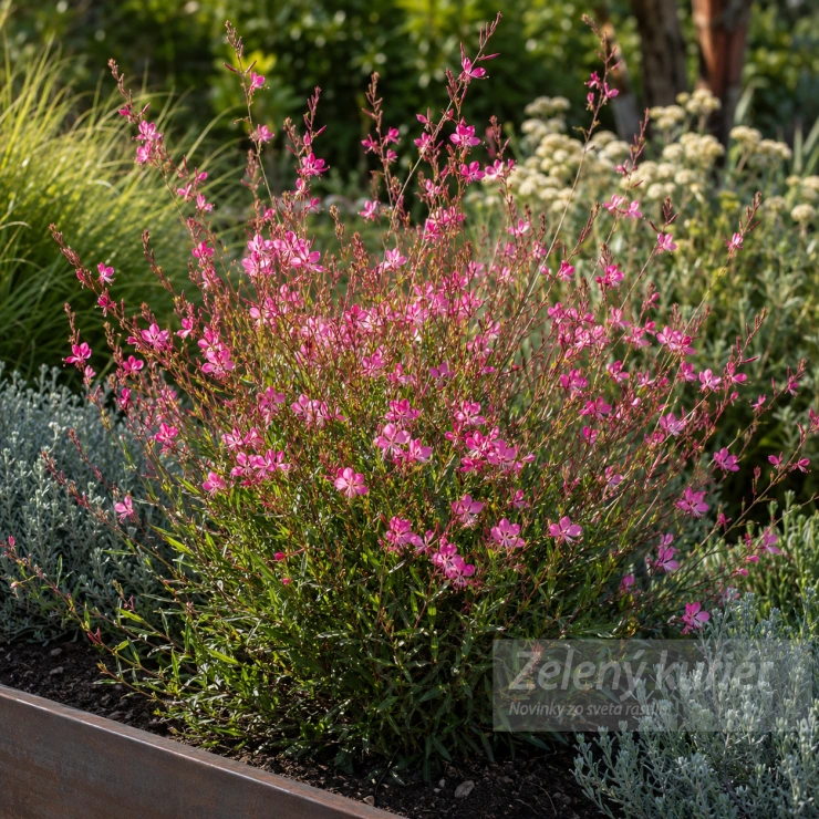 Gaura lindheimeri ´Siskiyou Pink´, tmavoružová, 1L, 80 cm