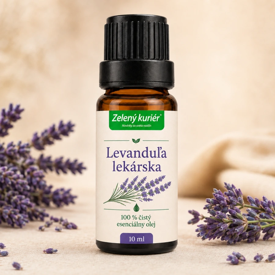 Levanduľa lekárska – 100 % čistý esenciálny olej, 10 ml