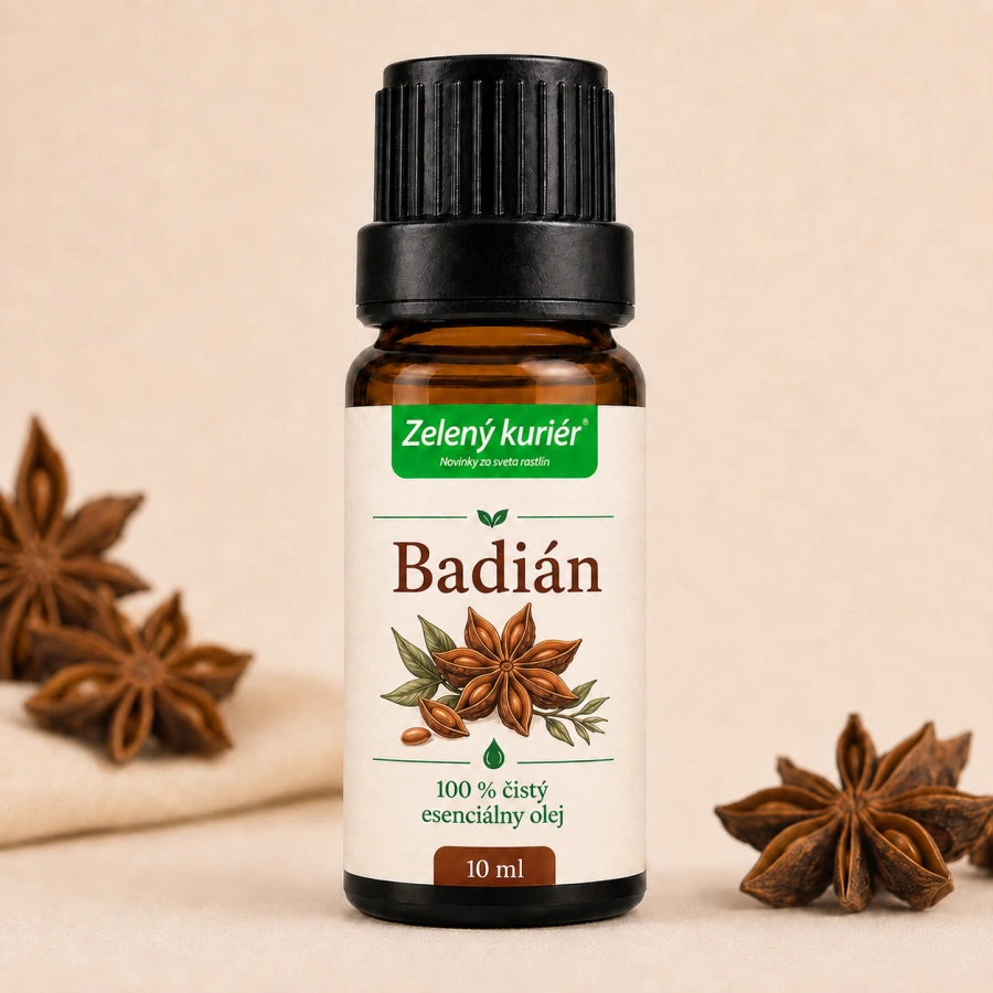 Badián – 100 % čistý esenciálny olej, 10 ml