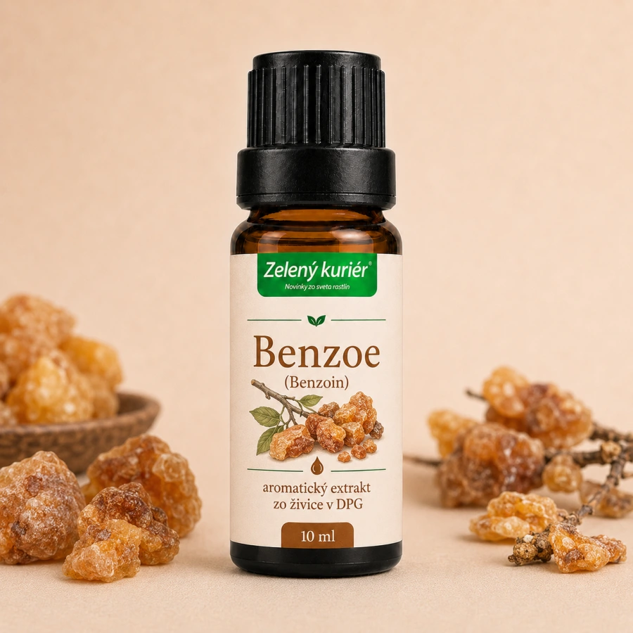 Benzoe (Benzoin) – aromatický extrakt zo živice v DPG, 10 ml