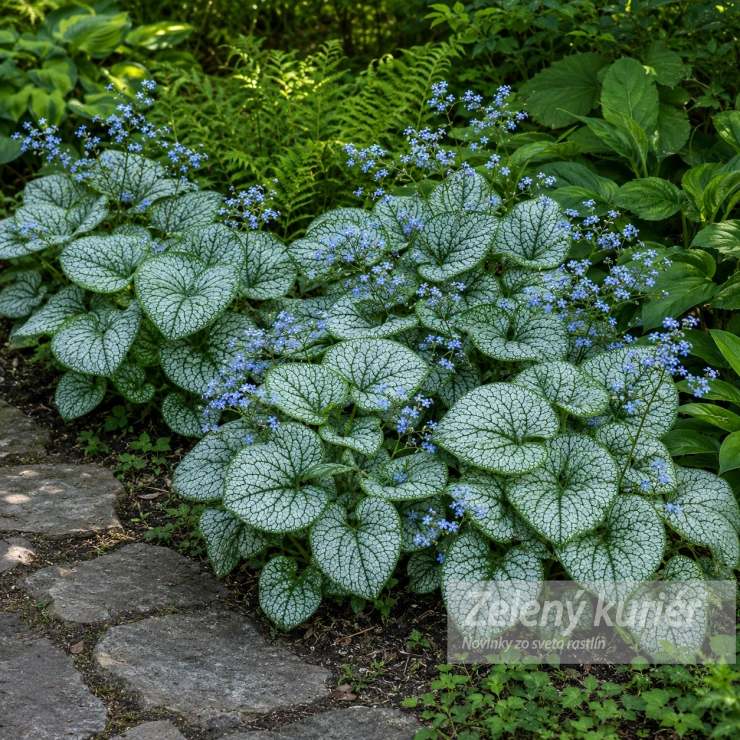 Brunnera macrophylla ´Silver Spear´, 1L, 40 cm