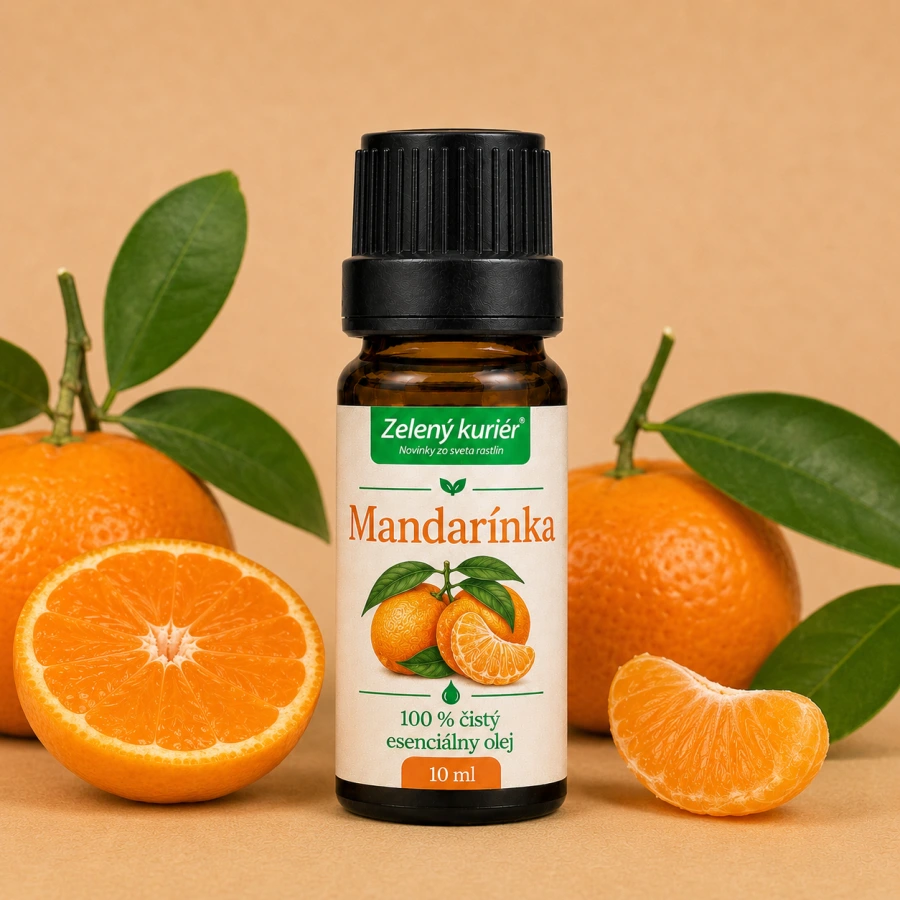 Mandarínka – 100 % čistý esenciálny olej, 10 ml