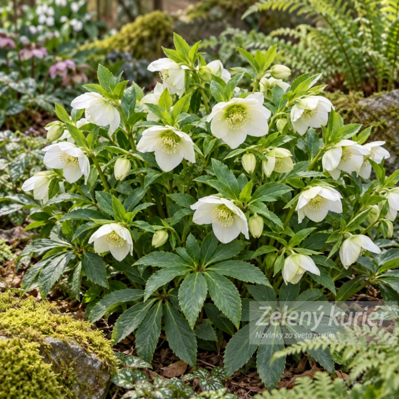 Čemerica, Helleborus Pretty ellen White 1