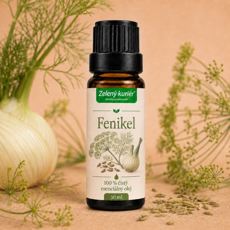 Fenikel – 100 % čistý esenciálny olej, 10 ml