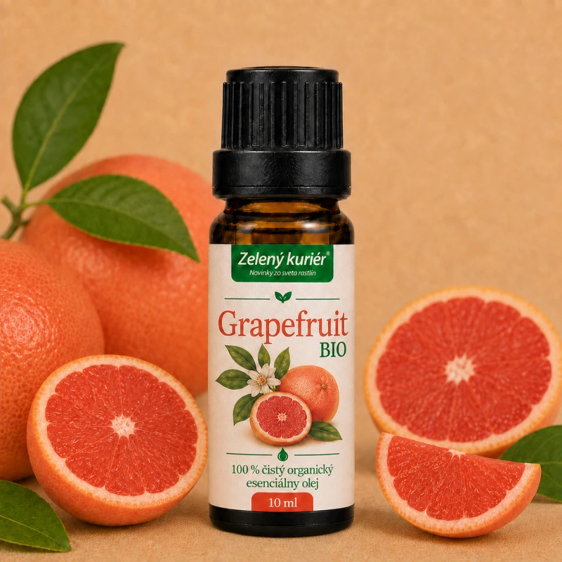 Grapefruit – 100 % čistý esenciálny olej, 10 ml