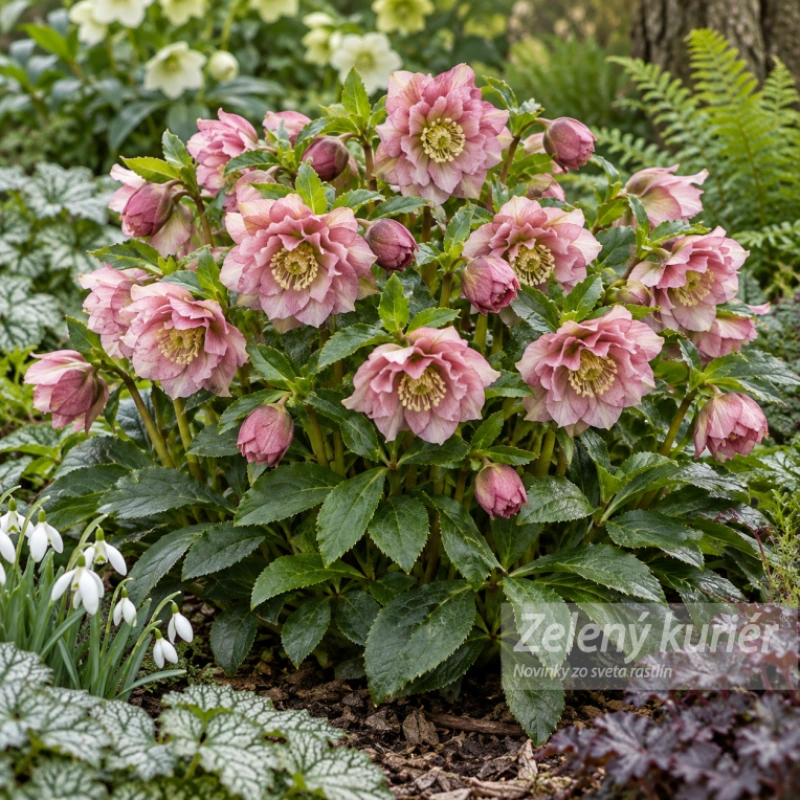 Čemerica, Helleborus Double ellen pink 1