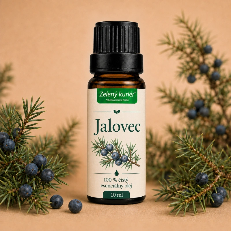 Jalovec – 100 % čistý esenciálny olej z plodov, 10 ml