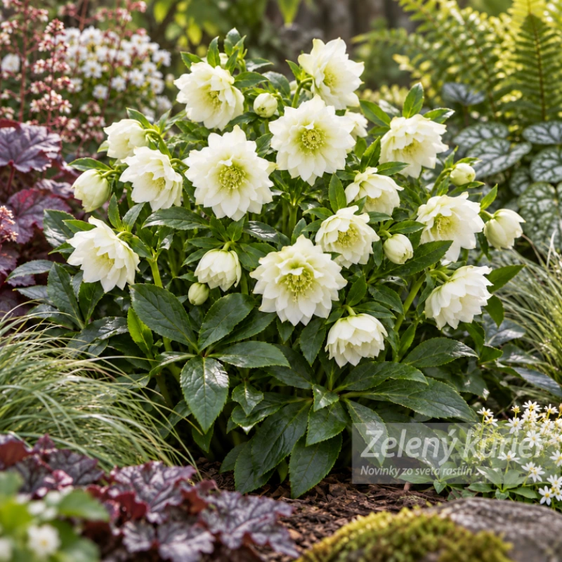 Čemerice, Helleborus Double ellen white 1