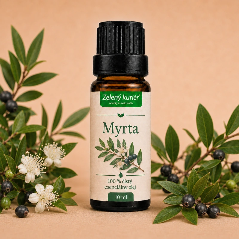 Myrta – 100 % čistý esenciálny olej, 10 ml