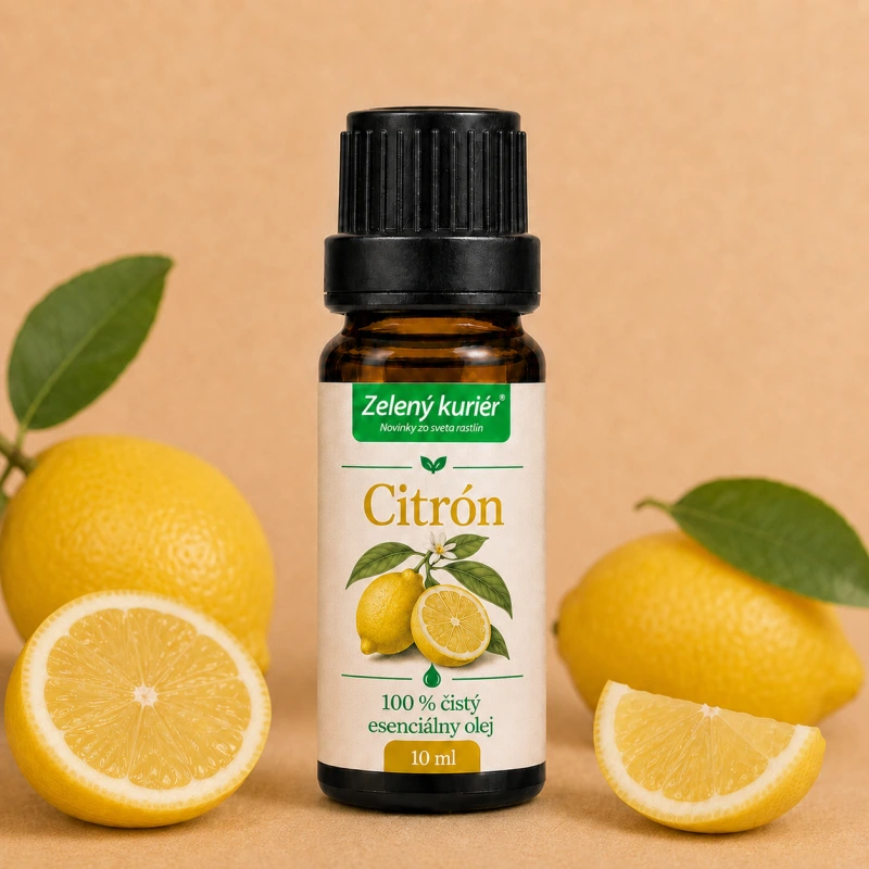 Citrón – 100 % čistý esenciálny olej, 10 ml