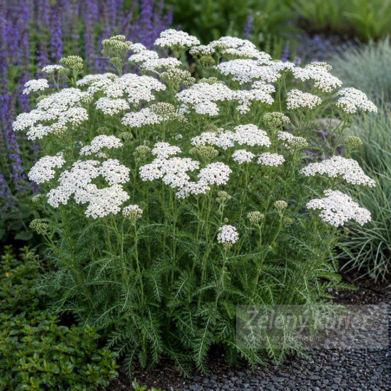 Achillea millefolium ´Schneetaler´biela, K9, 60 cm 1