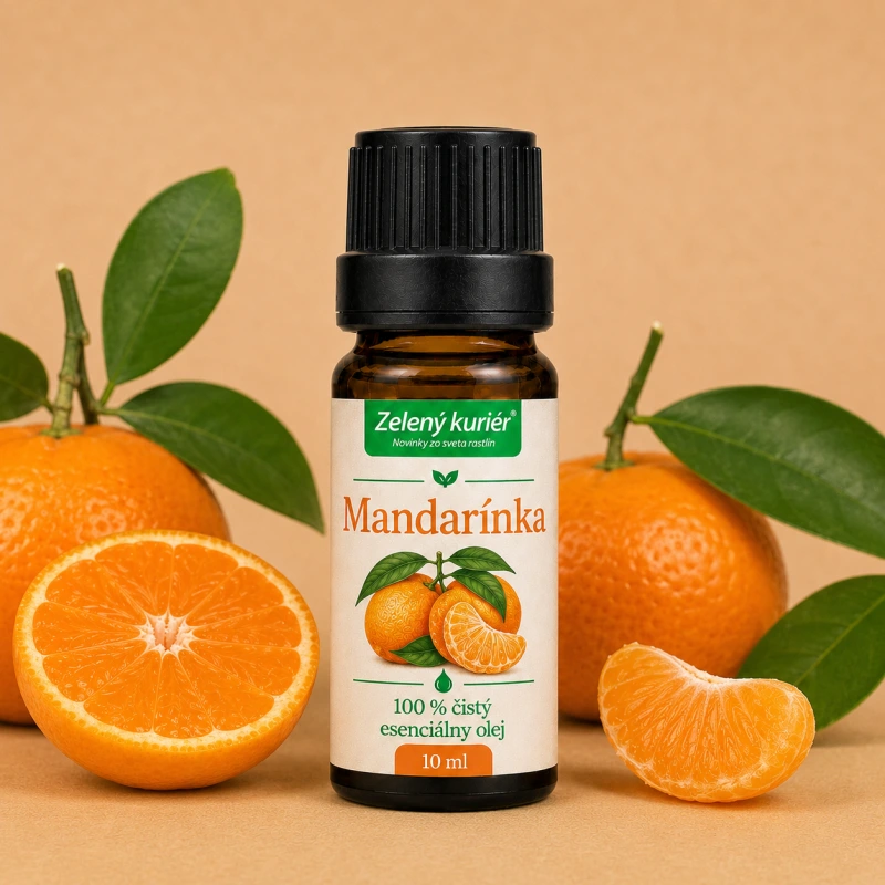 Mandarínka – 100 % čistý esenciálny olej, 10 ml