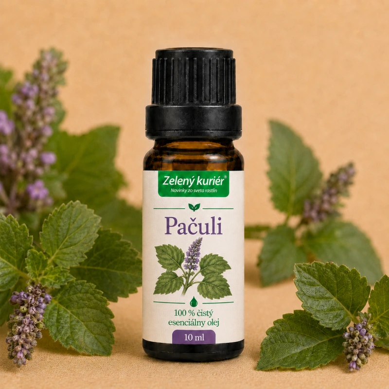 Pačuli (Patchouli) – 100 % čistý esenciálny olej, 10 ml